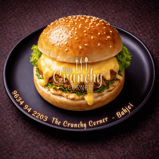 Best Cheese Burger in Bahjoi - The Crunchy Corner