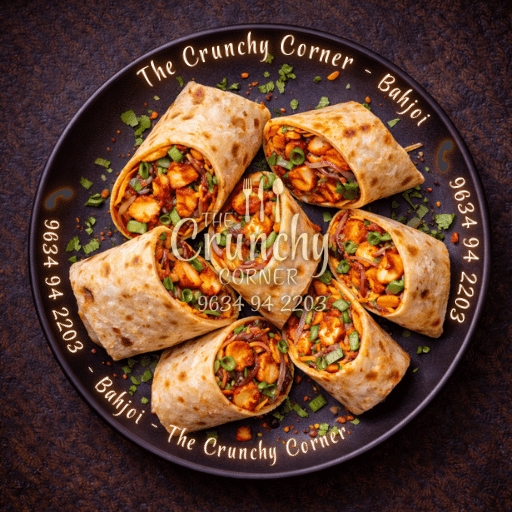 Best Dry Tandoori Chap Roll in Bahjoi - The Crunchy Corner