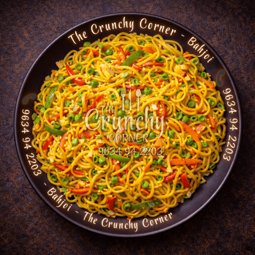 Best Singapori Noodles in Bahjoi - The Crunchy Corner